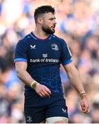 13 April 2024; Robbie Henshaw of Leinster during the Investec Champions Cup quarter-final match between Leinster and La Rochelle at the Aviva Stadium in Dublin. Photo by Ramsey Cardy/Sportsfile