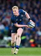 13 April 2024; Jamie Osborne of Leinster during the Investec Champions Cup quarter-final match between Leinster and La Rochelle at the Aviva Stadium in Dublin. Photo by Harry Murphy/Sportsfile