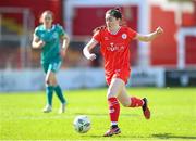 13 April 2024; Kate McCarn of Shelbourne during the SSE Airtricity Women's Premier Division match between Shelbourne and Shamrock Rovers at Tolka Park in Dublin. Photo by Stephen McCarthy/Sportsfile