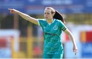 13 April 2024; Áine O'Gorman of Shamrock Rovers during the SSE Airtricity Women's Premier Division match between Shelbourne and Shamrock Rovers at Tolka Park in Dublin. Photo by Stephen McCarthy/Sportsfile
