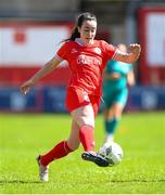 13 April 2024; Roma McLaughlin of Shelbourne during the SSE Airtricity Women's Premier Division match between Shelbourne and Shamrock Rovers at Tolka Park in Dublin. Photo by Stephen McCarthy/Sportsfile