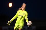 13 April 2024; Athlone Town goalkeeper Katie Keane during the SSE Airtricity Women's Premier Division match between Athlone Town and Peamount United at Athlone Town Stadium in Westmeath. Photo by Stephen McCarthy/Sportsfile