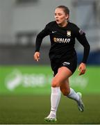 13 April 2024; Kerryanne Brown of Athlone Town during the SSE Airtricity Women's Premier Division match between Athlone Town and Peamount United at Athlone Town Stadium in Westmeath. Photo by Stephen McCarthy/Sportsfile