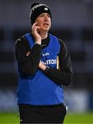 13 April 2024; Offaly manager Declan Kelly during the Leinster GAA Football Senior Championship quarter-final match between Offaly and Laois at Laois Hire O’Moore Park in Portlaoise, Laois. Photo by Piaras Ó Mídheach/Sportsfile