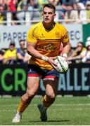 13 April 2024; James Hume of Ulster during the EPCR Challenge Cup quarter-final match between Clermont Auvergne and Ulster at Stade Marcel Michelin in Clermont, France. Photo by John Dickson/Sportsfile