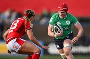 13 April 2024; Aoife Wafer of Ireland during the Women's Six Nations Rugby Championship match between Ireland and Wales at Virgin Media Park in Cork.  Photo by Brendan Moran/Sportsfile
