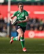 13 April 2024; Lauren Delany of Ireland during the Women's Six Nations Rugby Championship match between Ireland and Wales at Virgin Media Park in Cork.  Photo by Brendan Moran/Sportsfile