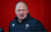 13 April 2024; Incoming IRFU performance director David Humphreys after the Women's Six Nations Rugby Championship match between Ireland and Wales at Virgin Media Park in Cork.  Photo by Brendan Moran/Sportsfile
