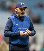 14 April 2024; Tipperary manager Denis Kelly before the Very Camogie League Division 1A Final between Tipperary and Galway at Croke Park in Dublin. Photo by Brendan Moran/Sportsfile