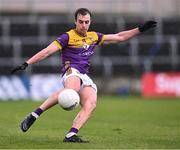 14 April 2024; Seán Nolan of Wexford during the Leinster GAA Football Senior Championship quarter-final match between Louth and Wexford at Laois Hire O’Moore Park in Portlaoise, Laois. Photo by Piaras Ó Mídheach/Sportsfile