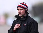 14 April 2024; Louth manager Ger Brennan during the Leinster GAA Football Senior Championship quarter-final match between Louth and Wexford at Laois Hire O’Moore Park in Portlaoise, Laois. Photo by Piaras Ó Mídheach/Sportsfile
