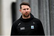 14 April 2024; Fermanagh strength and conditioning coach Leon Carters before the Ulster GAA Football Senior Championship quarter-final match between Fermanagh and Armagh at Brewster Park in Enniskillen, Fermanagh. Photo by Ramsey Cardy/Sportsfile
