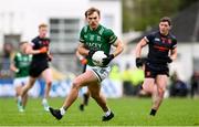 14 April 2024; Ultán Kelm of Fermanagh during the Ulster GAA Football Senior Championship quarter-final match between Fermanagh and Armagh at Brewster Park in Enniskillen, Fermanagh. Photo by Ramsey Cardy/Sportsfile