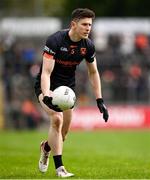 14 April 2024; Joe McElroy of Armagh during the Ulster GAA Football Senior Championship quarter-final match between Fermanagh and Armagh at Brewster Park in Enniskillen, Fermanagh. Photo by Ramsey Cardy/Sportsfile