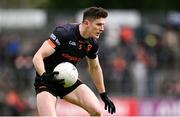 14 April 2024; Joe McElroy of Armagh during the Ulster GAA Football Senior Championship quarter-final match between Fermanagh and Armagh at Brewster Park in Enniskillen, Fermanagh. Photo by Ramsey Cardy/Sportsfile
