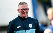 5 April 2024; Finn Harps manager Darren Murphy during the SSE Airtricity Men's First Division match between Finn Harps and UCD at Finn Park in Ballybofey, Donegal. Photo by Ramsey Cardy/Sportsfile