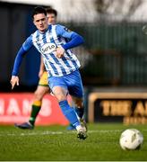 5 April 2024; Patrick Ferry of Finn Harps during the SSE Airtricity Men's First Division match between Finn Harps and UCD at Finn Park in Ballybofey, Donegal. Photo by Ramsey Cardy/Sportsfile