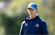 15 April 2024; Head coach Leo Cullen during a Leinster Rugby squad training session at UCD in Dublin. Photo by Seb Daly/Sportsfile