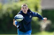 15 April 2024; Sam Prendergast during a Leinster Rugby squad training session at UCD in Dublin. Photo by Seb Daly/Sportsfile