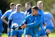 15 April 2024; Scott Penny during a Leinster Rugby squad training session at UCD in Dublin. Photo by Seb Daly/Sportsfile