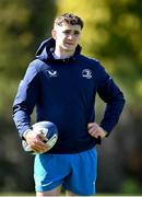 15 April 2024; Cormac Foley during a Leinster Rugby squad training session at UCD in Dublin. Photo by Seb Daly/Sportsfile
