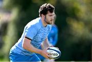 15 April 2024; James Culhane during a Leinster Rugby squad training session at UCD in Dublin. Photo by Seb Daly/Sportsfile