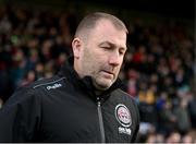 15 April 2024; Bohemians manager Alan Reynolds before the SSE Airtricity Men's Premier Division match between Bohemians and Dundalk at Dalymount Park in Dublin. Photo by Stephen McCarthy/Sportsfile