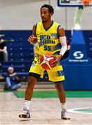 13 April 2024; Jonathon Jean of UCD Marian during the InsureMyVan.ie Division 1 play-off final match between UCD Marian and Moy Tolka Rovers at the National Basketball Arena in Tallaght, Dublin. Photo by Tyler Miller/Sportsfile