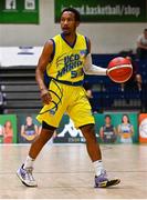 13 April 2024; Jonathon Jean of UCD Marian during the InsureMyVan.ie Division 1 play-off final match between UCD Marian and Moy Tolka Rovers at the National Basketball Arena in Tallaght, Dublin. Photo by Tyler Miller/Sportsfile