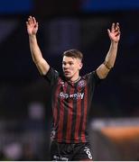15 April 2024; Dayle Rooney of Bohemians during the SSE Airtricity Men's Premier Division match between Bohemians and Dundalk at Dalymount Park in Dublin. Photo by Stephen McCarthy/Sportsfile