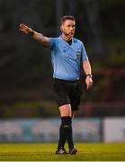 15 April 2024; Referee Eoghan O'Shea during the SSE Airtricity Men's Premier Division match between Bohemians and Dundalk at Dalymount Park in Dublin. Photo by Stephen McCarthy/Sportsfile