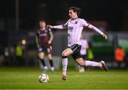 15 April 2024; Louie Annesley of Dundalk during the SSE Airtricity Men's Premier Division match between Bohemians and Dundalk at Dalymount Park in Dublin. Photo by Stephen McCarthy/Sportsfile
