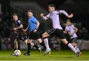 15 April 2024; Zak Bradshaw of Dundalk during the SSE Airtricity Men's Premier Division match between Bohemians and Dundalk at Dalymount Park in Dublin. Photo by Stephen McCarthy/Sportsfile