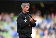 13 April 2024; La Rochelle head coach Ronan O'Gara before the Investec Champions Cup quarter-final match between Leinster and La Rochelle at the Aviva Stadium in Dublin. Photo by Sam Barnes/Sportsfile