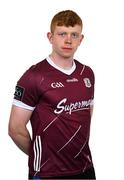 17 April 2024; Michael Walsh poses for a portrait during a Galway hurling squad portrait session at Kenny Park, Athenry in Galway. Photo by Stephen McCarthy/Sportsfile