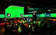 18 April 2024; A general view during the Virgin Media ELOI Finals at The Camden Sports Bar in Dublin. Photo by Tyler Miller/Sportsfile
