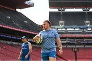 19 April 2024; John McKee during a Leinster Rugby captain's run at Emirates Airlines Park in Johannesburg, South Africa. Photo by Harry Murphy/Sportsfile