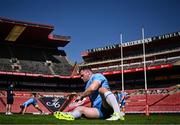 19 April 2024; Cian Healy during a Leinster Rugby captain's run at Emirates Airlines Park in Johannesburg, South Africa. Photo by Harry Murphy/Sportsfile