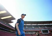 19 April 2024; Head coach Leo Cullen during a Leinster Rugby captain's run at Emirates Airlines Park in Johannesburg, South Africa. Photo by Harry Murphy/Sportsfile