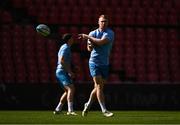 19 April 2024; Ciarán Frawley during a Leinster Rugby captain's run at Emirates Airlines Park in Johannesburg, South Africa. Photo by Harry Murphy/Sportsfile