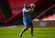 19 April 2024; Michael Milne during a Leinster Rugby captain's run at Emirates Airlines Park in Johannesburg, South Africa. Photo by Harry Murphy/Sportsfile