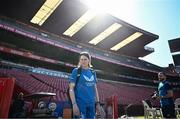19 April 2024; Assistant performance analyst Juliette Fortune during a Leinster Rugby captain's run at Emirates Airlines Park in Johannesburg, South Africa. Photo by Harry Murphy/Sportsfile