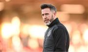 19 April 2024; Shamrock Rovers manager Stephen Bradley before the SSE Airtricity Men's Premier Division match between Derry City and Shamrock Rovers at the Ryan McBride Brandywell Stadium in Derry. Photo by Stephen McCarthy/Sportsfile