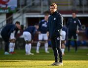 19 April 2024; Shelbourne manager Damien Duff before the SSE Airtricity Men's Premier Division match between Galway United and Shelbourne at Eamonn Deacy Park in Galway. Photo by Sam Barnes/Sportsfile