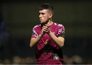 19 April 2024; Nolan Evers of Cobh Ramblers after the SSE Airtricity Men's First Division match between Cobh Ramblers and Finn Harps at St Coleman's Park in Cobh, Cork. Photo by Michael P Ryan/Sportsfile