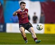 19 April 2024; Edward McCarthy of Galway United during the SSE Airtricity Men's Premier Division match between Galway United and Shelbourne at Eamonn Deacy Park in Galway. Photo by Sam Barnes/Sportsfile