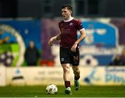 19 April 2024; Edward McCarthy of Galway United during the SSE Airtricity Men's Premier Division match between Galway United and Shelbourne at Eamonn Deacy Park in Galway. Photo by Sam Barnes/Sportsfile