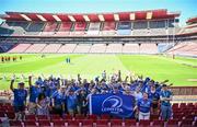 20 April 2024; Leinster supporters before the United Rugby Championship match between Emirates Lions and Leinster at Emirates Airline Park in Johannesburg, South Africa. Photo by Harry Murphy/Sportsfile