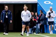 20 April 2024; Marlie Packer of England walks on the pitch prior to the Women's Six Nations Rugby Championship match between England and Ireland at Twickenham Stadium in London, England. Photo by Juan Gasparini/Sportsfile