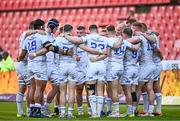 20 April 2024; Leinster players after their side's defeat in the United Rugby Championship match between Emirates Lions and Leinster at Emirates Airline Park in Johannesburg, South Africa. Photo by Harry Murphy/Sportsfile